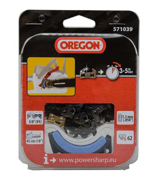 Oregon Sägekette 3/8" 1,3 mm 62 TG HM PowerSharp®