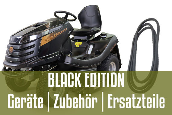 Black Edition Gartentraktoren - Geräte | Zubehör | Ersatzteile