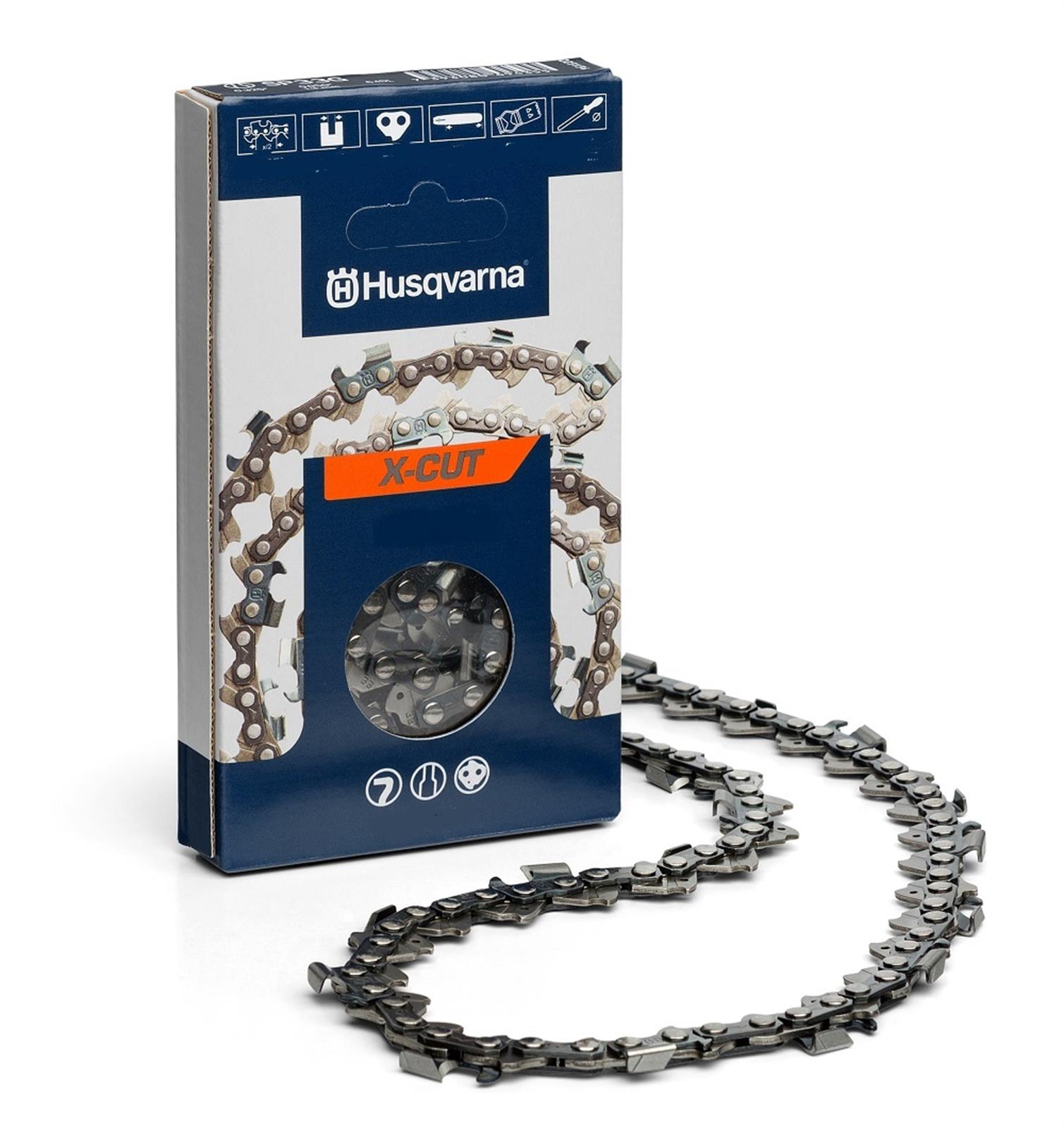 Hartmetall Sägekette passend für Husqvarna 57 40 cm 3/8" 60 TG 1,5 mm carbide 