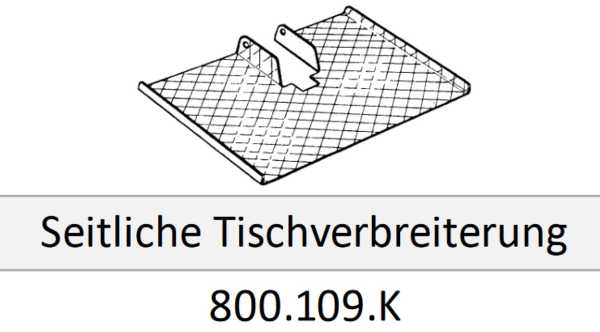 Thor Alpino Holzspalter Tischverbreiterung seitl. - 800.109.K