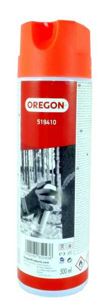 Oregon Markier Spray Rot Fluo Forstmarkierungsfarbe 500ml