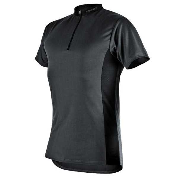 Pfanner Zipp-Neck-Shirt S grau