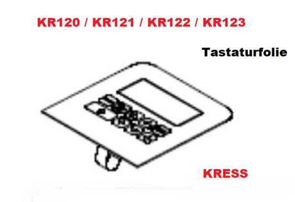 Kress Tastaturfolie - 59001758