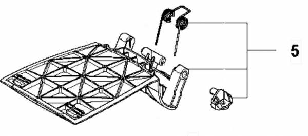 Husqvarna Automower | Mähroboter Scharnier Abdeckung Tastatur