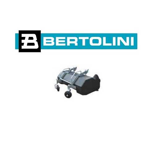 Bertolini Kehrgutbehälter mit Stahlrohrrahmen