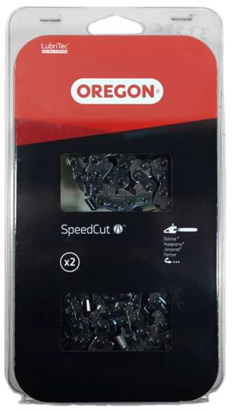 Oregon Sägekette 95TXL .325" 1,3 mm 72 TG HM SpeedCut™ 2 Stück