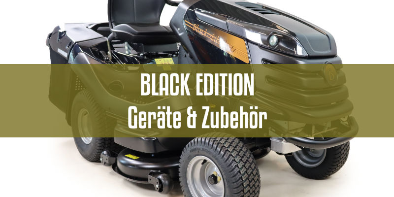 Black Edition Gartentraktoren - Geräte & Zubehör