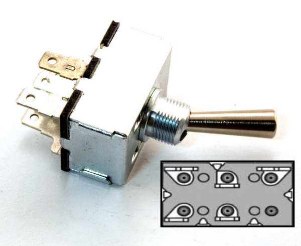 MTD Schalter Magnetkupplung PTO 5 Polig - 5013-B6-0001