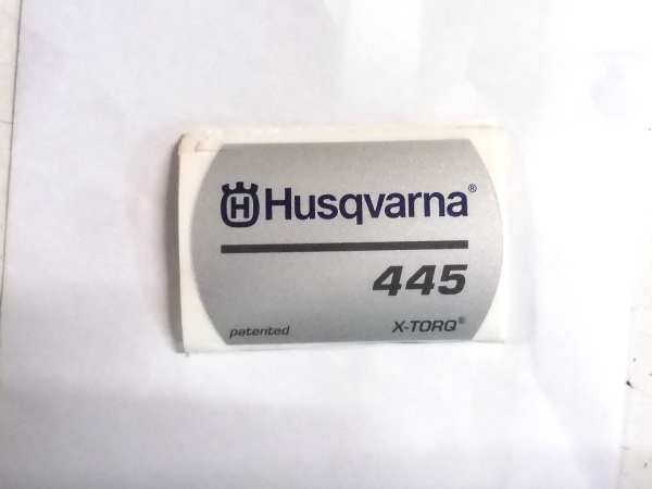 Husqvarna Aufkleber für Motorsäge 445