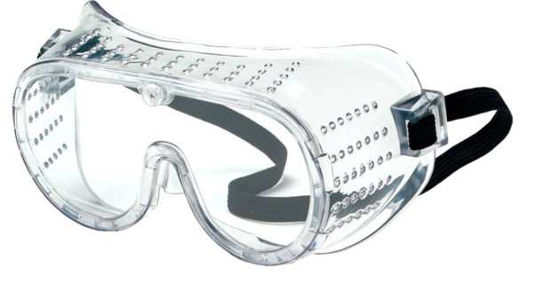 Schutzbrille klar Economy- Verstellbarer elastischer Riemen