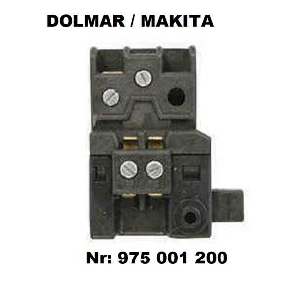 Dolmar / Makita Druckknopfschalter 975 001 200