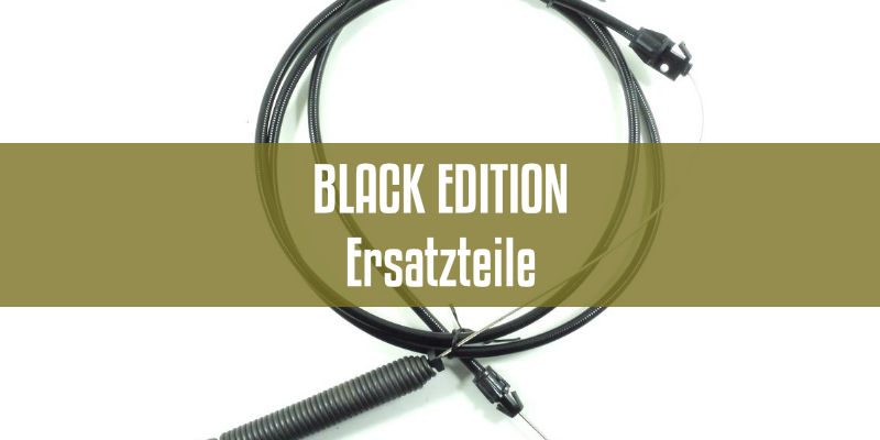 Black Edition Ersatzteile für Gartentraktoren