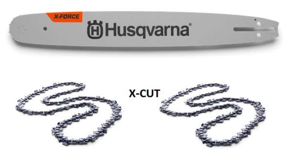 Husqvarna Schienenpaket X-CUT | X-FORCE | 15"/38cm | 1.3mm | 64TG
