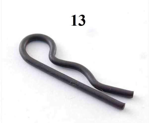 Splint , Pin 1,5mmx 25mm für Schneefräse - S03-00493